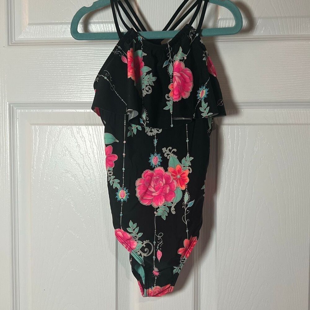 Wonder Nation Girls One Piece Swimsuit Size 6X